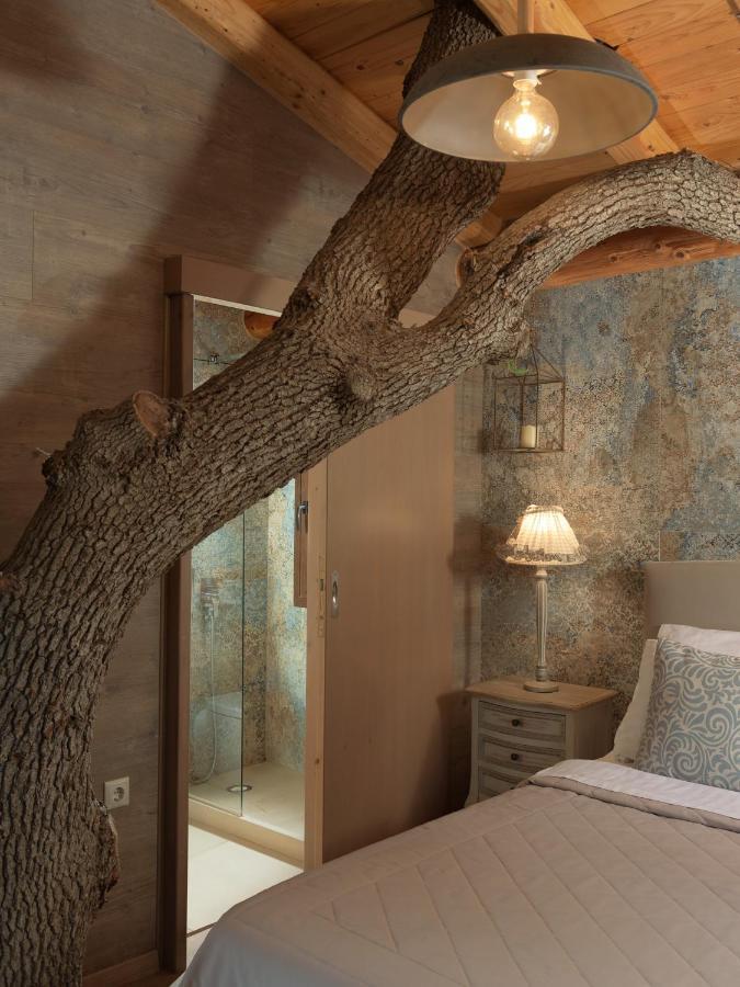 Stolidi Mou Treehouse Villa Atsipopoulo Eksteriør bilde