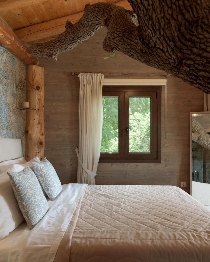 Stolidi Mou Treehouse Villa Atsipopoulo Eksteriør bilde